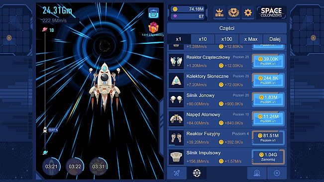 Space Colonizers Idle Clicker