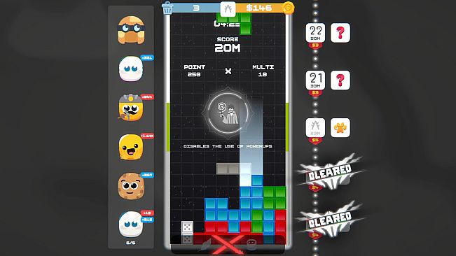 POLYDROP: Either you rise or you fall