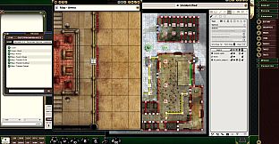 Fantasy Grounds - Pathfinder RPG - Pathfinder Flip-Mat: Showtime Multi-Pack