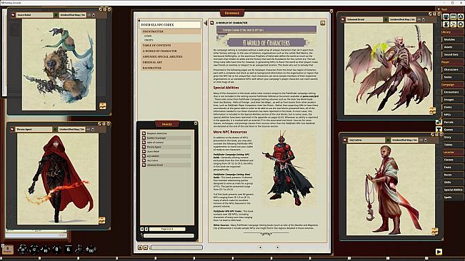Fantasy Grounds - Pathfinder RPG - Campaign Setting: Inner Sea NPC Codex