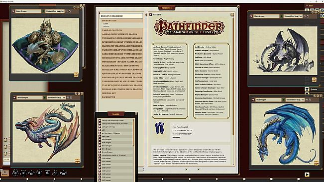 Fantasy Grounds - Pathfinder RPG - Campaign Setting: Dragons Unleashed