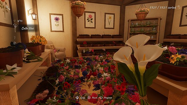 Tidy Up the Flower Shop