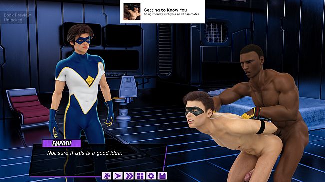The Coming End: Fresh Force Frustrations (A Gay Superhero Visual Novel)