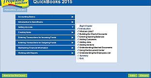 Professor Teaches QuickBooks 2015