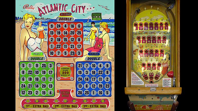 Bingo Pinball Gameroom - Bally Atlantic City