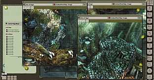 Fantasy Grounds - Black Scroll Games - Hut of Half-Blood Hag (Map Pack)
