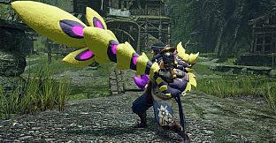 Monster Hunter Rise - "Stuffed Magnamalo" Hunter layered weapon (Gunlance)