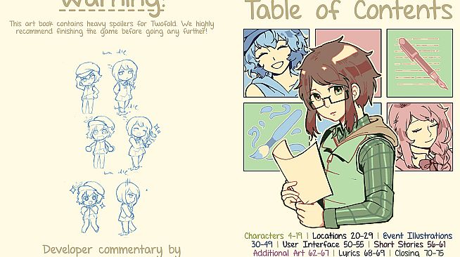 Twofold - Official Artbook