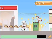 持猫少女凯蒂/Kaidi, armed with a cat