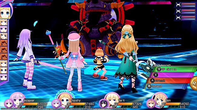 Hyperdimension Neptunia Re;Birth3 Survival Mode