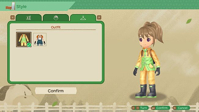 STORY OF SEASONS: A Wonderful Life - Seasonal Outfits Set