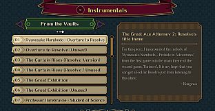 The Great Ace Attorney Chronicles - Additional Art & Music from the Vaults