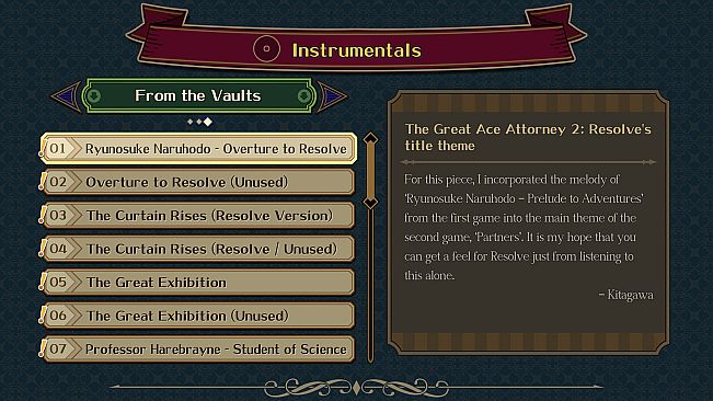 The Great Ace Attorney Chronicles - Additional Art & Music from the Vaults