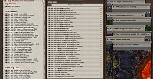 Fantasy Grounds - Paths to Adventure: Caves and Caverns (Map Pack)
