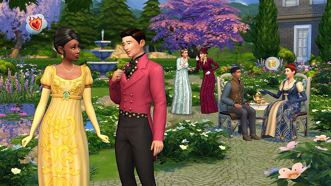 The Sims 4 Lady Bridgerton's Masquerade Ball Fashion Kit