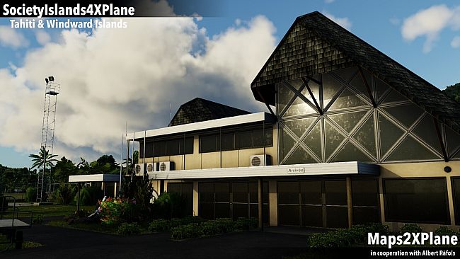 X-Plane 11 - Add-on: Aerosoft - Society Islands XP - Tahiti & Windward Islands