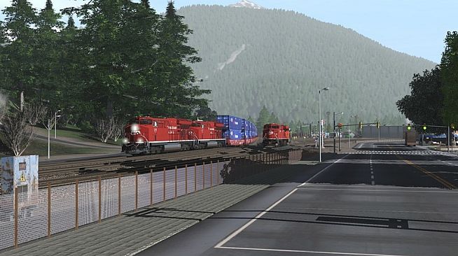 Trainz 2022 DLC - Canadian Rocky Mountains Viktor Lake to Ross Peak and Glacier