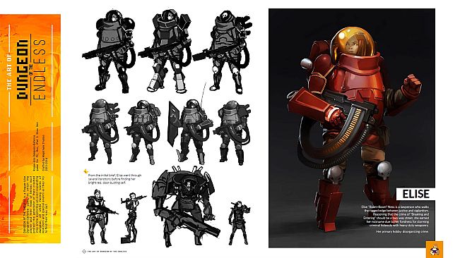 Dungeon of the ENDLESS - Digital Artbook