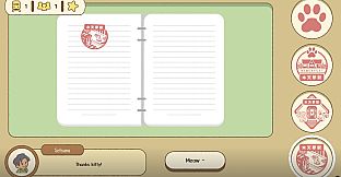 Neko Eki Stamp