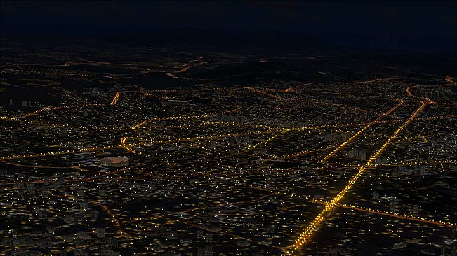 FSX Steam Edition: Night Environment: Spain Add-On