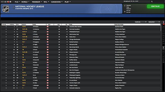 Franchise Hockey Manager 11