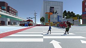 VR traffic safety with Polly