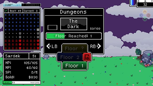 Hearts of the Dungeon List