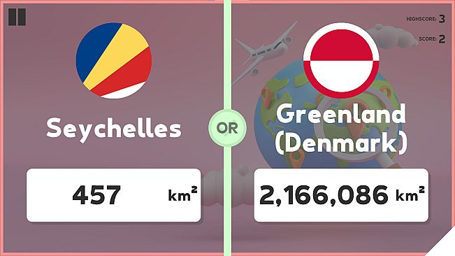 Which Country Is Larger?