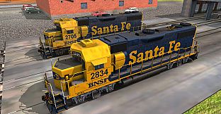 TANE DLC: ATSF GP38-2 Santa FE (2 Pack)