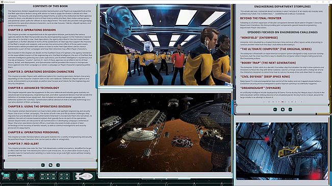 Fantasy Grounds - Star Trek Adventures: The Operations Division Supplemental Rulebook