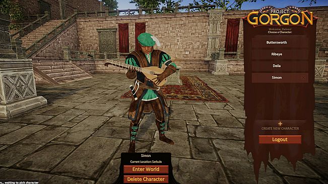 Project: Gorgon - Extra Character Slots Pack