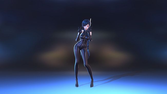 Angel Legion-DLC Tight Leather (Black)