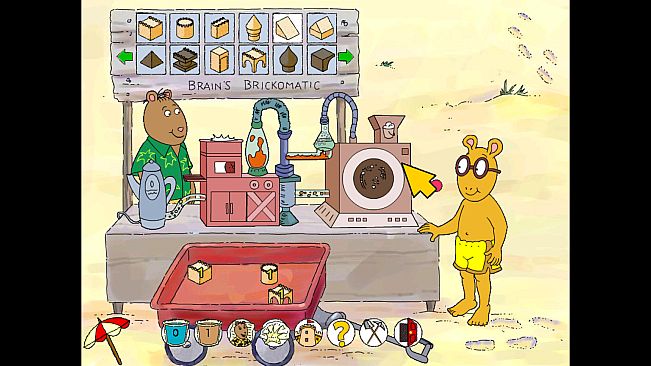 Arthur's Sand Castle Contest