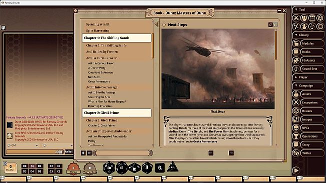 Fantasy Grounds - Dune: Masters of Dune