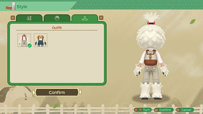STORY OF SEASONS: A Wonderful Life - Mukumuku Outfit