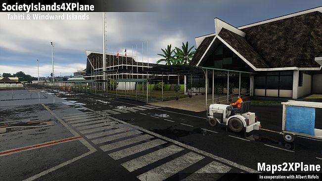 X-Plane 12 Add-on: Aerosoft - Society Islands XP - Tahiti & Windward Islands