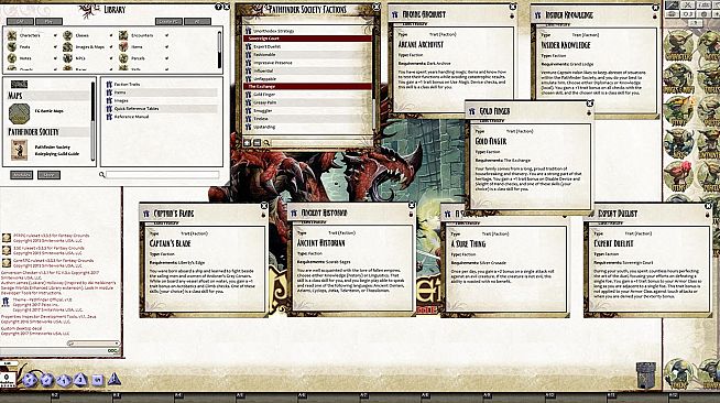 Fantasy Grounds - Pathfinder Society Roleplaying Guild Guide (PFRPG)
