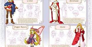 Rhapsody III: Memories of Marl Kingdom - Art Book