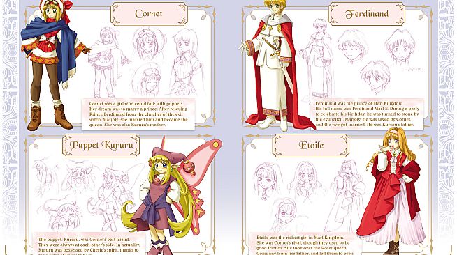 Rhapsody III: Memories of Marl Kingdom - Art Book