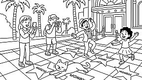 100 Cats Lost In USA Find & Color