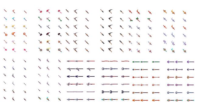 RPG Maker MV - Medieval Fantasy Weapons Pack