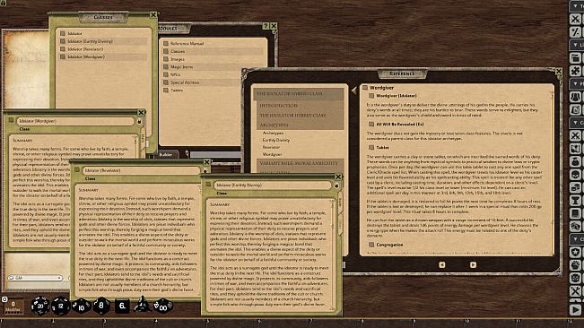 Fantasy Grounds - The Idolator Hybrid Class