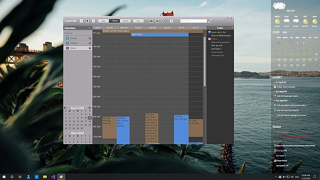 SyncGo Desktop Calendar