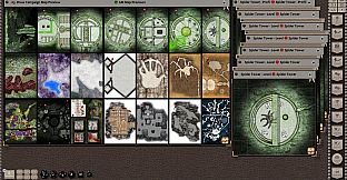 Fantasy Grounds - Rise of the Drow Map Pack (Map Pack)