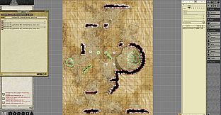 Fantasy Grounds - Pathfinder RPG - Pathfinder Flip-Mat - Desert Ruins