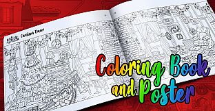 Hidden Cats in Christmas - Coloring Book and Poster