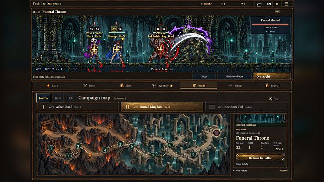Task Bar Dungeons