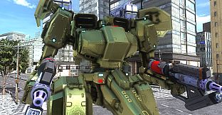 EARTH DEFENSE FORCE 5 - Air Raider Piloted Weapon: Combat Frame Gold Nyx