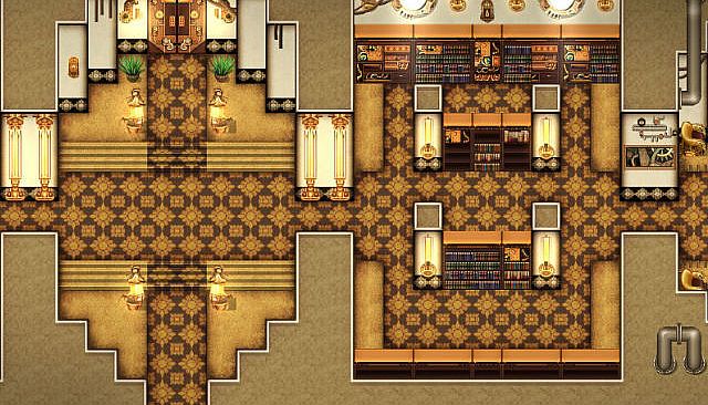 RPG Maker MV - KR Steampunk Interior Tileset