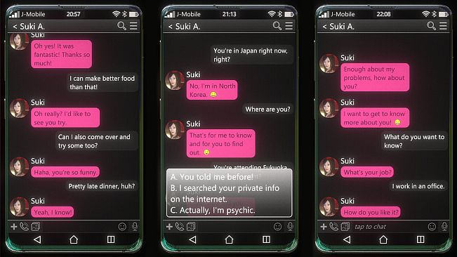 Silk Suki - Chat Messaging Game